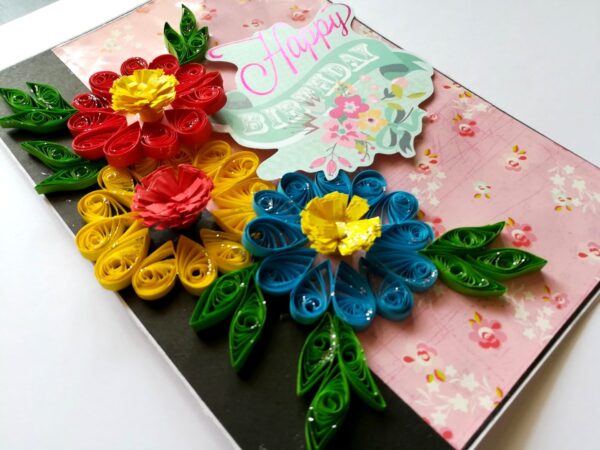 Happy Birthday Handmade Greeting Card image Happy Birthday Handmade Greeting Card image
