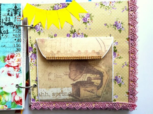 Beautiful Moments Handmade Scrapbook Album image Beautiful Moments Handmade Scrapbook Album image