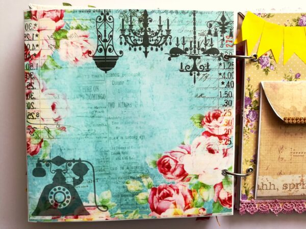 Beautiful Moments Handmade Scrapbook Album image Beautiful Moments Handmade Scrapbook Album image