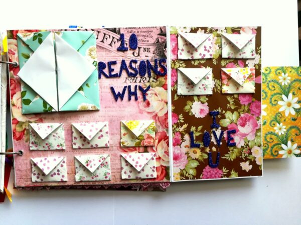 Beautiful Moments Handmade Scrapbook Album image Beautiful Moments Handmade Scrapbook Album image