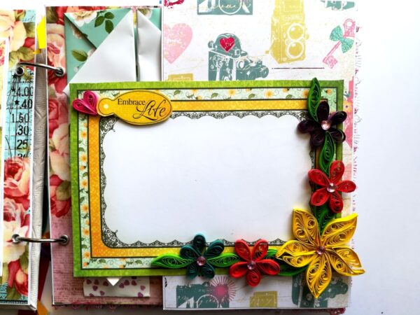Beautiful Moments Handmade Scrapbook Album image Beautiful Moments Handmade Scrapbook Album image