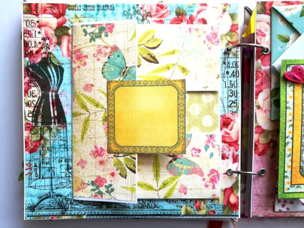 Beautiful Moments Handmade Scrapbook Album image Beautiful Moments Handmade Scrapbook Album image