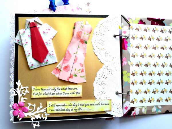 Beautiful Moments Handmade Scrapbook Album image Beautiful Moments Handmade Scrapbook Album image