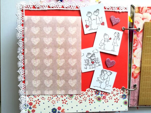Beautiful Moments Handmade Scrapbook Album image Beautiful Moments Handmade Scrapbook Album image