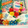 Happy Birthday Cake and Roses Greeting card image Happy Birthday Cake and Roses Greeting card image