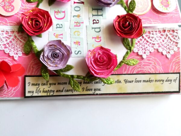 My Beautiful Mother Handmade Greeting Card image My Beautiful Mother Handmade Greeting Card image