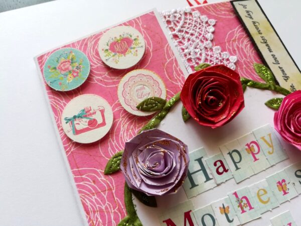 My Beautiful Mother Handmade Greeting Card image My Beautiful Mother Handmade Greeting Card image