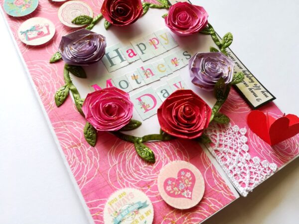 My Beautiful Mother Handmade Greeting Card image My Beautiful Mother Handmade Greeting Card image