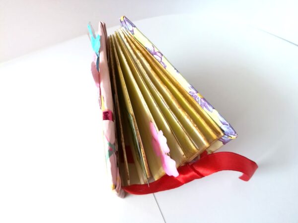 Pocket Mini Handmade Paper Book image Pocket Mini Handmade Paper Book image