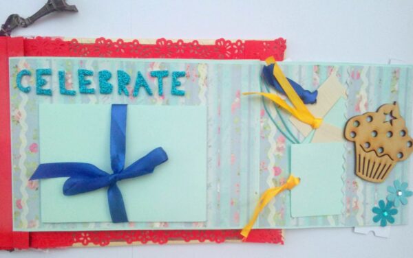 Handmade Love Memory Album cum Scrapbook image Handmade Love Memory Album cum Scrapbook image