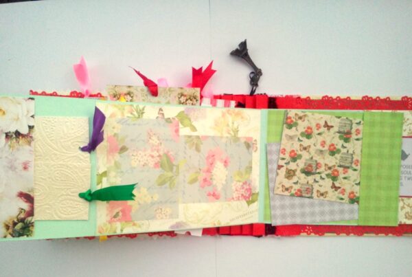 Handmade Love Memory Album cum Scrapbook image Handmade Love Memory Album cum Scrapbook image