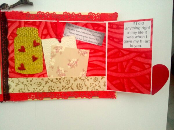 Handmade Love Memory Album cum Scrapbook image Handmade Love Memory Album cum Scrapbook image