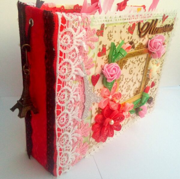 Handmade Love Memory Album cum Scrapbook image Handmade Love Memory Album cum Scrapbook image