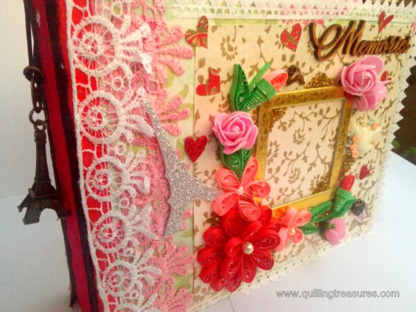 Handmade Love Memory Album cum Scrapbook image Handmade Love Memory Album cum Scrapbook image