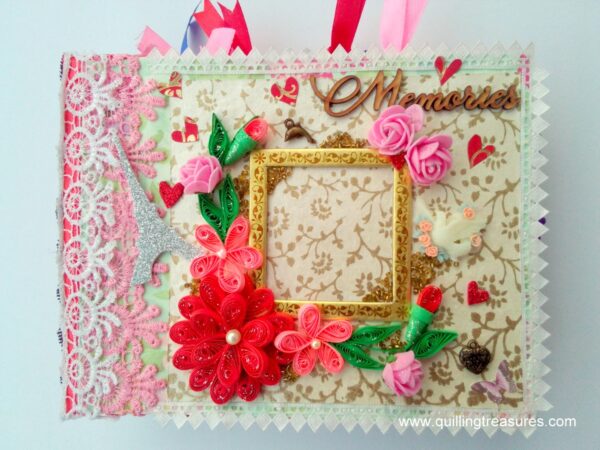 Handmade Love Memory Album cum Scrapbook image Handmade Love Memory Album cum Scrapbook image