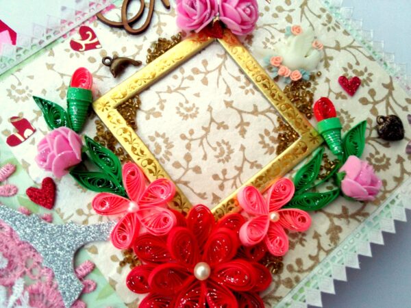 Handmade Love Memory Album cum Scrapbook image Handmade Love Memory Album cum Scrapbook image