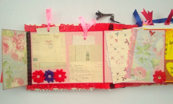 Handmade Love Memory Album cum Scrapbook image Handmade Love Memory Album cum Scrapbook image