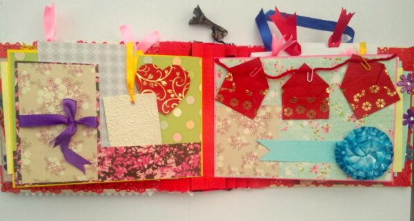 Handmade Love Memory Album cum Scrapbook image Handmade Love Memory Album cum Scrapbook image