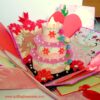 Love and Birthday Explosion Box With Battery Light Cake image Love and Birthday Explosion Box With Battery Light Cake image