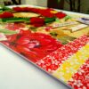 Red Themed Quilled Flowers Greeting Card image Red Themed Quilled Flowers Greeting Card image