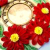 Red Themed Quilled Flowers Greeting Card image Red Themed Quilled Flowers Greeting Card image