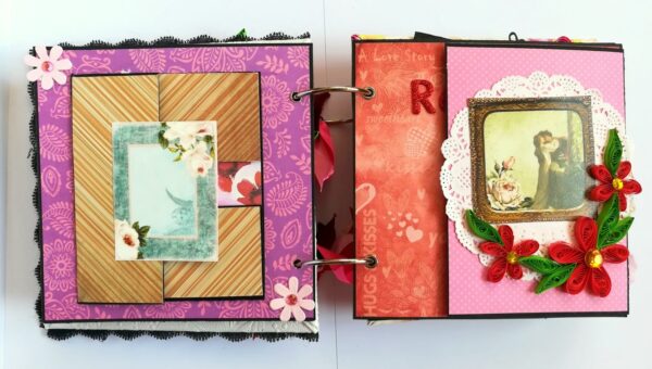 You and Me Handmade Love Scrapbook image You and Me Handmade Love Scrapbook image