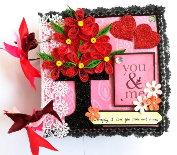 You and Me Handmade Love Scrapbook image You and Me Handmade Love Scrapbook image
