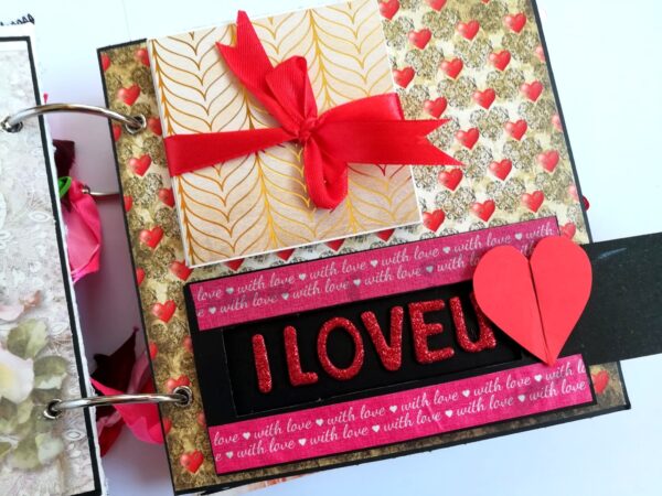 You and Me Handmade Love Scrapbook image You and Me Handmade Love Scrapbook image