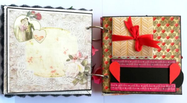 You and Me Handmade Love Scrapbook image You and Me Handmade Love Scrapbook image