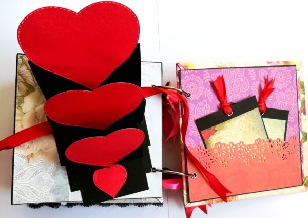 You and Me Handmade Love Scrapbook image You and Me Handmade Love Scrapbook image