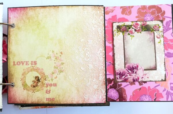 You and Me Handmade Love Scrapbook image You and Me Handmade Love Scrapbook image