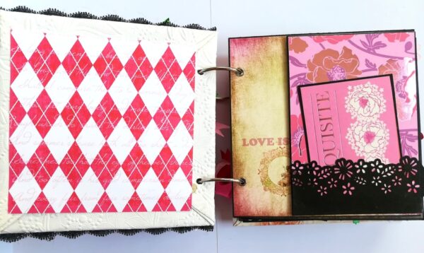 You and Me Handmade Love Scrapbook image You and Me Handmade Love Scrapbook image