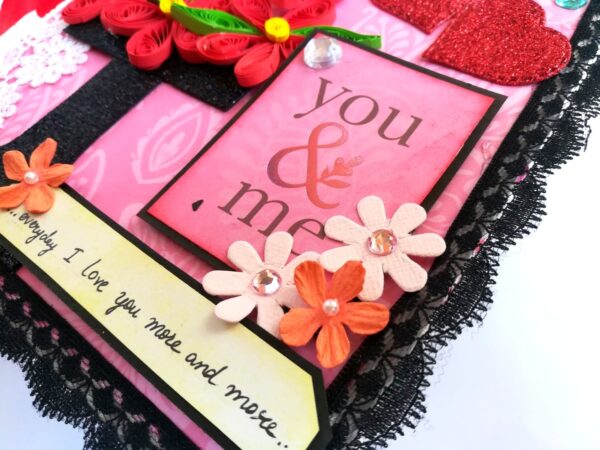 You and Me Handmade Love Scrapbook image You and Me Handmade Love Scrapbook image