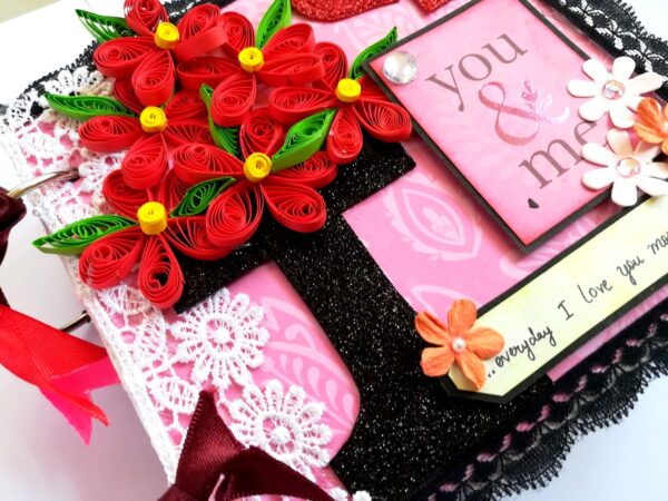 You and Me Handmade Love Scrapbook image You and Me Handmade Love Scrapbook image