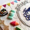 Quilled Corner Birthday Handmade Greeting Card image Quilled Corner Birthday Handmade Greeting Card image