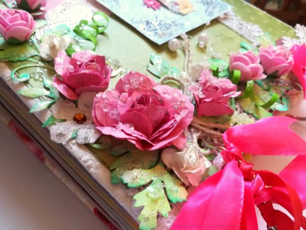 Beautiful Moments Handmade Scrapbook Album image Beautiful Moments Handmade Scrapbook Album image