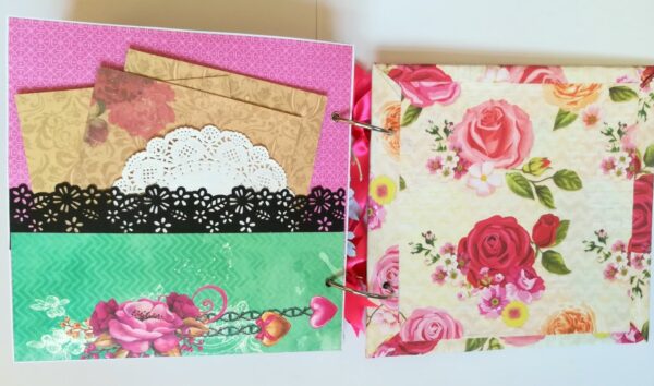 Beautiful Moments Handmade Scrapbook Album image Beautiful Moments Handmade Scrapbook Album image