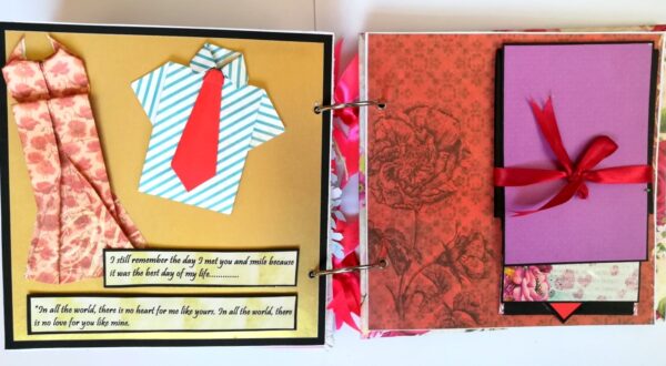 Beautiful Moments Handmade Scrapbook Album image Beautiful Moments Handmade Scrapbook Album image