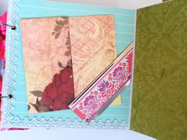 Beautiful Moments Handmade Scrapbook Album image Beautiful Moments Handmade Scrapbook Album image