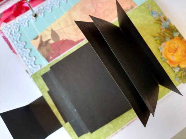 Beautiful Moments Handmade Scrapbook Album image Beautiful Moments Handmade Scrapbook Album image