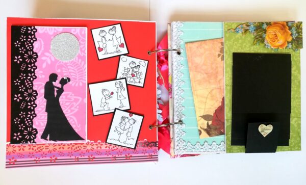 Beautiful Moments Handmade Scrapbook Album image Beautiful Moments Handmade Scrapbook Album image