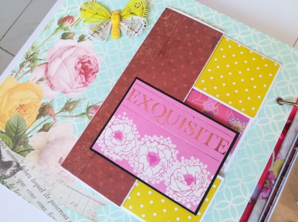 Beautiful Moments Handmade Scrapbook Album image Beautiful Moments Handmade Scrapbook Album image