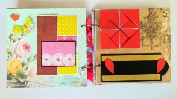 Beautiful Moments Handmade Scrapbook Album image Beautiful Moments Handmade Scrapbook Album image