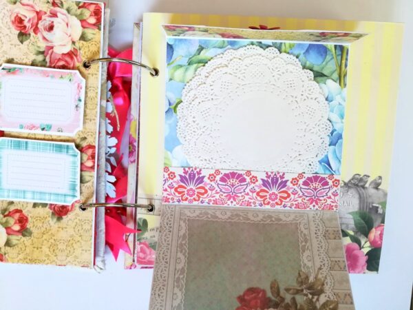 Beautiful Moments Handmade Scrapbook Album image Beautiful Moments Handmade Scrapbook Album image