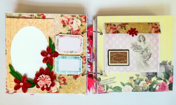 Beautiful Moments Handmade Scrapbook Album image Beautiful Moments Handmade Scrapbook Album image