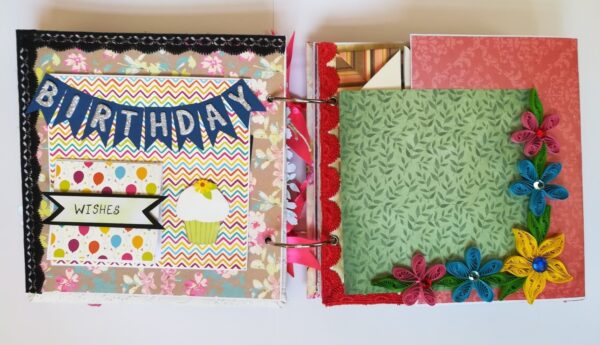 Beautiful Moments Handmade Scrapbook Album image Beautiful Moments Handmade Scrapbook Album image
