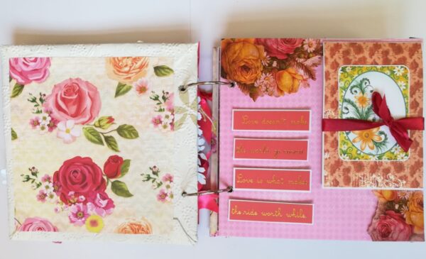 Beautiful Moments Handmade Scrapbook Album image Beautiful Moments Handmade Scrapbook Album image