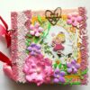 Sparkling Baby Girl Handmade Scrapbook Album image Sparkling Baby Girl Handmade Scrapbook Album image