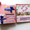 Sparkling Baby Girl Handmade Scrapbook Album image Sparkling Baby Girl Handmade Scrapbook Album image