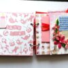 Sparkling Baby Girl Handmade Scrapbook Album image Sparkling Baby Girl Handmade Scrapbook Album image